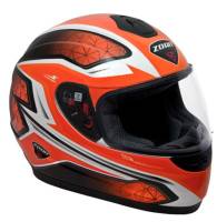 Zoan - Zoan Thunder Electra Graphics Helmet - 223-166 - Orange Large - Image 1