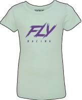 Fly Racing - Fly Racing Fly Edge Girls T-Shirt - 356-0174YL - Image 1