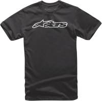 Alpinestars - Alpinestars Blaze Youth T-Shirt - 3038-72000-1020-L Black/White Large - Image 1