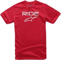 Alpinestars - Alpinestars Ride 2.0 Youth T-Shirt - 3038-72010-3020-M Red/White Medium - Image 1