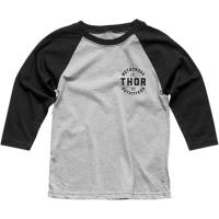 Thor - Thor Outfitters Raglan Youth Shirt - 3032-2891 - Black X-Small - Image 1