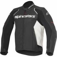 Alpinestars - Alpinestars Devon Airflow Leather Jacket - 31021161254 - Black/White 44 - Image 1