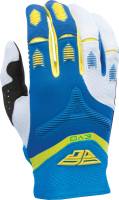 Fly Racing - Fly Racing Evolution 2.0 Gloves (2017) - 370-11108 - Blue/Yellow/White 8 - Image 1