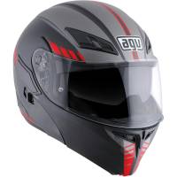 AGV - AGV Numo Graphics Helmet - 101152H000310 - Black/Red Small - Image 1