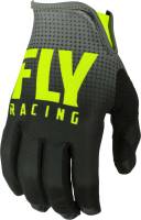 Fly Racing - Fly Racing Lite Hydrogen Youth Gloves - 372-01105 - Black/Hi-Vis 5 - Image 1