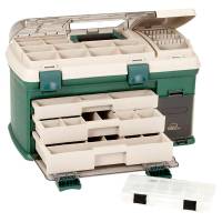 Plano - Plano 3-Drawer Tackle Box XL - Green/Beige - Image 1