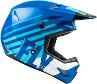 Fly Racing - Fly Racing Kinetic Thrive Helmet - 73-3508M Blue/White Medium - Image 4