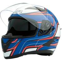 Z1R - Z1R Strike OPS SV Graphics Helmet - XF-2-0101-9113 Blue/Red/White X-Small - Image 1