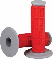 Moose Racing - Moose Racing Competition Diamond/Waffle Grips - Red - 0630-2666 - Image 2