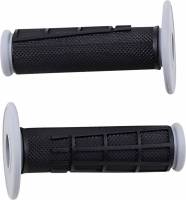 Moose Racing - Moose Racing Competition Diamond/Waffle Grips - Black - 0630-2662 - Image 1