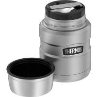 Thermos - Thermos 16oz Stainless Steel Food Jar w/Folding Spoon - 9 Hours Hot/14 Hours Cold - Image 2