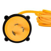 Camco - Camco 30 Amp Power Grip Marine Extension Cord - 35&#39; M-Locking/F-Locking Adapter - Image 4