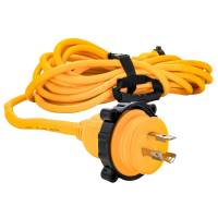 Camco - Camco 30 Amp Power Grip Marine Extension Cord - 50&#39; M-Locking/F-Locking Adapter - Image 5
