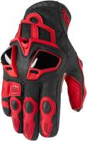 Icon - Icon Hypersport Short Gloves - 3301-3545 Red Small - Image 1