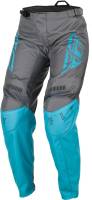Fly Racing - Fly Racing F-16 Youth Pants - 374-83601 - Gray/Blue - 22 - Image 4