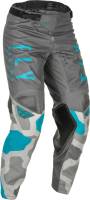 Fly Racing - Fly Racing Kinetic K221 Youth Pants - 374-53626 - Gray/Blue - 26 - Image 1