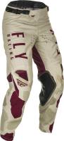 Fly Racing - Fly Racing Kiinetic K221 Pants - 374-53728 - Stone/Berry - 28 - Image 1