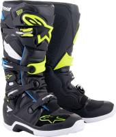 Alpinestars - Alpinestars Tech 7 Boots - 2012014-1795-8 - Black/Blue/Fluo Yellow - 8 - Image 1
