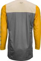 Fly Racing - Fly Racing Kinetic K121 Youth Jersey - 374-423YS - Mustard/Stone/Gray - Small - Image 2
