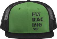 Fly Racing - Fly Racing Fly Military Hat - 351-0131 - Military Green/Black - OSFM - Image 2