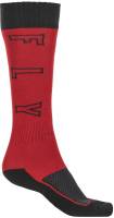 Fly Racing - Fly Racing MX Socks - 350-0515S - Red/Black - Sm-Md - Image 2