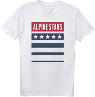 Alpinestars - Alpinestars National T-Shirt - 12307210420M - White - Medium - Image 1