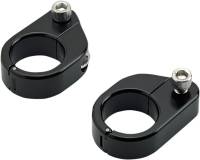 Biltwell Inc. - Biltwell Inc. O/S Speed Clamps - Straight - Black Electroplated - 6907-201 - Image 1