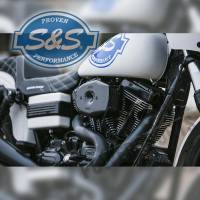 S&S Cycle - S&S Cycle Stealth Tribute Air Cleaner Cover - Gloss Black - 170-0593 - Image 4