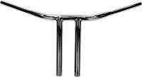 Drag Specialties - Drag Specialties 1-1/4in. Buffalo T-Bar w/ Straight Risers - 10in. - Chrome - 0601-1015 - Image 1