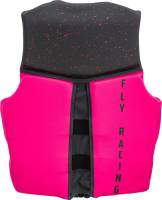 Fly Racing - Fly Racing Neoprene Womens Vest - 142424-105-810-20 - Pink/Gray - Small - Image 2