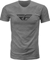 Fly Racing - Fly Racing F-Wing T-Shirt - 352-0619M - Dark Gray Heather - Medium - Image 1