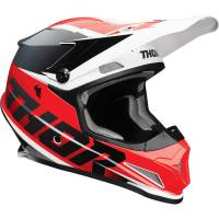 Thor - Thor Sector Fader Helmet - 0110-6789 - Red/Black - X-Small - Image 1