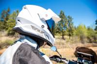 Fly Racing - Fly Racing Trekker Solid Helmet - 73-7013XS - White - X-Small - Image 6