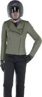 Alpinestars - Alpinestars Alice Leather Womens Jacket - 3115020-608-50 - Military Green - 36 - Image 4