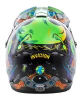 Fly Racing - Fly Racing Kinetic Invasion Youth Helmet - 73-3453YL - Green - Large - Image 3