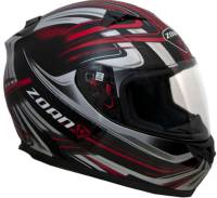 Zoan - Zoan Blade SV Reborn Graphics Snow Helmet with Electric Shield - 035-207SN/E - Red - X-Large - Image 1