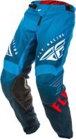 Fly Racing - Fly Racing Kinetic K220 Youth Pants - 373-53124 - Blue/White/Red - 24 - Image 4