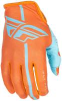 Fly Racing - Fly Racing Lite Gloves - 371-01813 - Orange/Blue - 3XL - Image 1