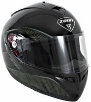 Zoan - Zoan Optimus Solid Snow Helmet with Electric Shield - 038-016SN/E - Black - Large - Image 1