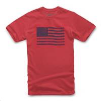 Alpinestars - Alpinestars Flag T-Shirt - 1210-72026-30-LG - Red - Large - Image 1