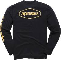 Alpinestars - Alpinestars Outland Premium Long Sleeve T-Shirt - 1210-71002-10-MD - Black - Medium - Image 1