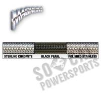 Magnum - Magnum Black Pearl Designer Series ABS Front Upper Brake Line - 10mm.  35deg. Banjo - 26in. - AS47126 - Image 2