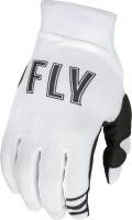 Fly Racing - Fly Racing Pro Lite Gloves - 376-513M - White - Medium - Image 1