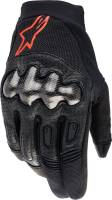 Alpinestars - Alpinestars Megawatt Gloves - 3565023-1030-LG - Black/Red Fluorescent - Large - Image 1