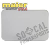 Maier Mfg - Maier Mfg Rear Number Plate - White - 509911 - Image 2