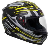 Zoan - Zoan Blade SV Reborn Graphics Snow Helmet with Double Lens Shield - 035-244SN - Yellow - Small - Image 1