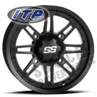 ITP - ITP SS216 Wheel - 14x7 - 5+2 Offset - 4/115 - Matte Black - 14SB809BX - Image 1