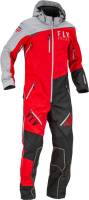 Fly Racing - Fly Racing Cobalt Snowbike Monosuit Shell - 470-43572X - Red/Gray - 2XL - Image 1