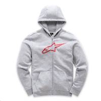 Alpinestars - Alpinestars Ageless Youth Fleece - 3038530101131XL - Gray Heather/Red - X-Large - Image 1