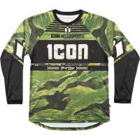 Icon - Icon Tigers Blood Jersey - 2824-0085 - Green Camo - Medium - Image 1
